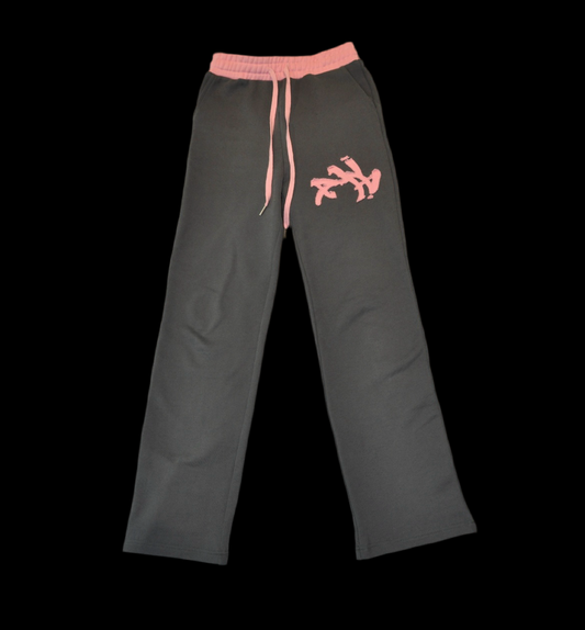 ‘AKA’ Basics Pink & Grey WMNS Joggers